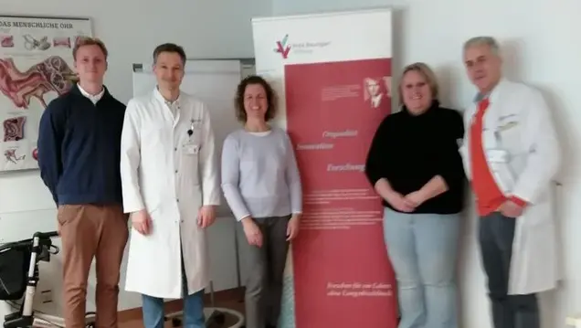 David Schloß, Dr. Harbaum, Anja Paulsen, Kirsten Banner, Dr. Hans Klose